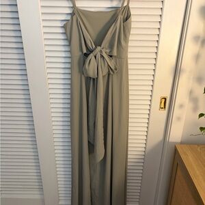 Show Me Your MuMu Olive Maxi Dress